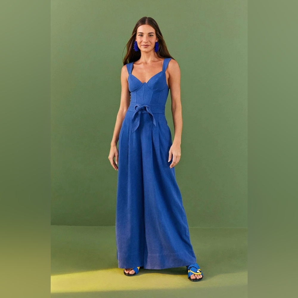 Farm Rio Dark Navy Jumpsuit